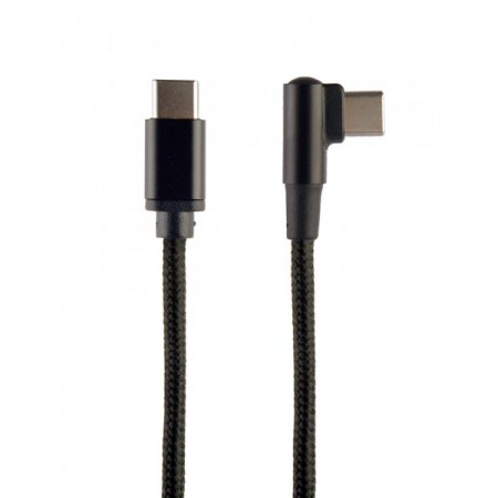 Кабель кутовий Cablexpert CC-USB2-CMCML-0.2M, USB 2.0 С-тато
