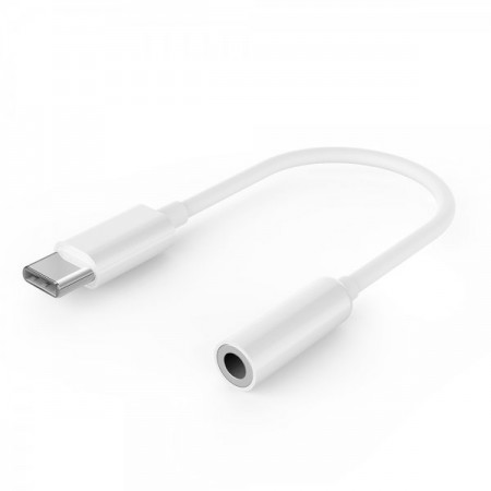 Адаптер Cablexpert A-CM-3.5F-01, USB-C - стерео-аудіо 3.5 mm