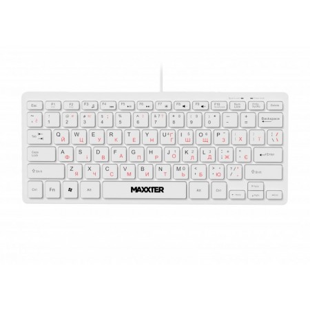 Клавіатура Maxxter KBM-C01W-UA