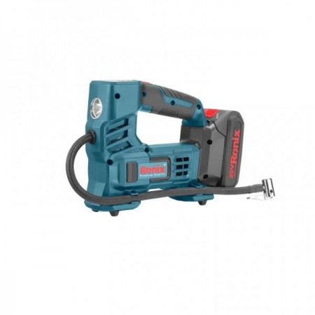 Компресор автомобільний акумуляторний Ronix 8604